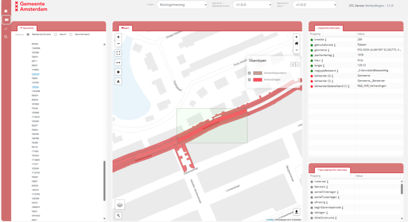 Validatieportaal amsterdam klaprozenweg dataviewer